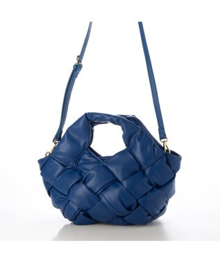 UNBILLION カシュカシュ cachecache / ボンディングメッシュ2wayトートバッグ ブルー