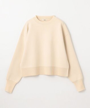 NAVE 【ReNAVE・洗える】スムースニット プルオーバー ホワイト系