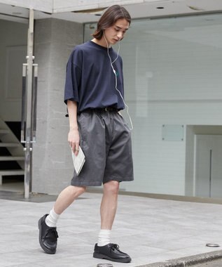 WEGO 【ユニセックス着用ITEM/ウエストゴム】リラックスイージーショーツ グレーその他