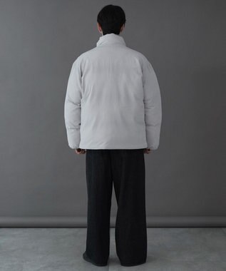 WEGO 【ユニセックス着用ITEM】ショートパデッドブルゾン ライトグレー