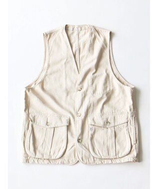 CRAFT STANDARD BOUTIQUE デニムハンティングベスト Ivory