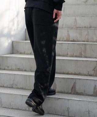 WEGO ユニセックス着用ITEM/ウエストゴム】スウェットパンツ ブラック