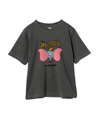 AMERICAN HOLIC フロッキーＰｔフェード加工Ｔ／Ｄｕｍｂｏ Charcoal Gray