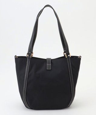 LA BAGAGERIE ひねり金具付きエレガンストート　Sサイズ ブラック