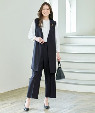 ANY 【WEB/一部店舗限定】パールイニシャルブローチ K