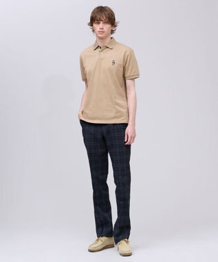 J.PRESS MEN 新デザイン【BULLDOG BOY / 8色展開】カノコレジメン ポロシャツ キャメル系