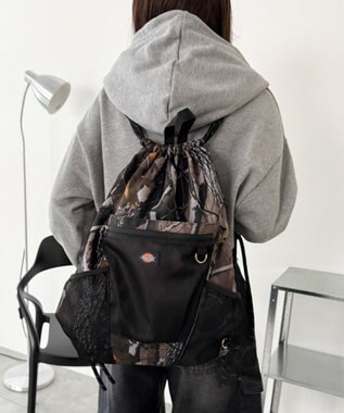 WEGO 【ユニセックス着用ITEM】別注Dickiesメッシュポケットナップサック