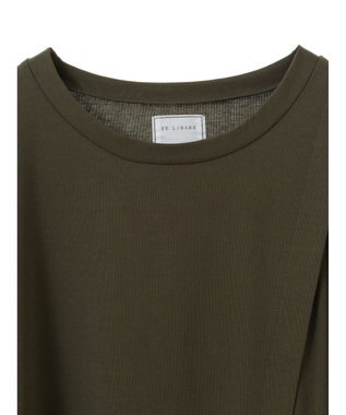 Green Parks 柄シアードッキングワンピース Khaki