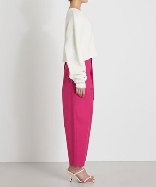 NAVE 【Nave　洗える】リリー テーパードパンツ ローズ系