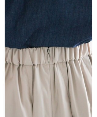 Te chichi ダブルタックフレアスカート ライトベージュ