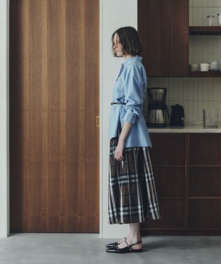 YECCA VECCA ロングシャツ Blue