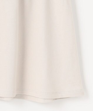 23区 【SLOW/洗える】コンパクトインレー ペプラムヘム カットソー ベージュ系