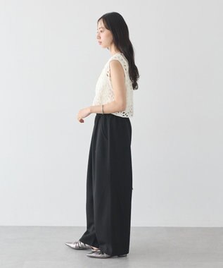 earth music&ecology イージーコクーンパンツ Black