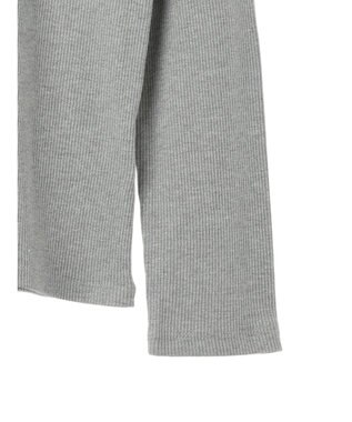 earth music&ecology ラメテレコハイネックプルオーバー Gray