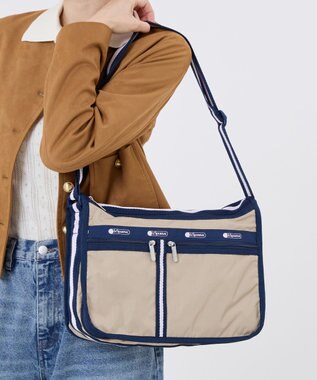LeSportsac DELUXE EVERYDAY BAG/スペクテイターボーン/ネイビー