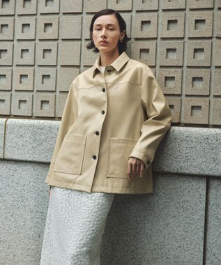 UNFILO L エンブロイダリー レーススカート エクリュ