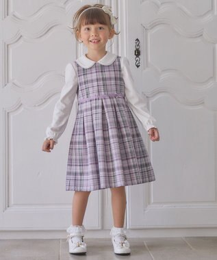 ANY KIDS 襟付き インナー ブラウス ホワイト