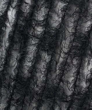 23区 【GOLD LABEL】フェザーチュール Tシャツ ブラック