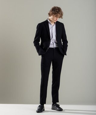 JOSEPH HOMME リングジャガード / CITY ブラック系