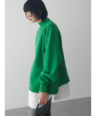 Green Parks 裏起毛ドッキングチュニック Green