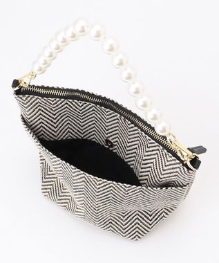 TOCCA PETITE REVE POCHETTE ポシェット ヘリンボーン柄