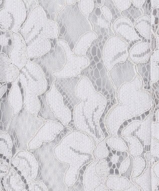 GRACE CONTINENTAL レースドレス グレー