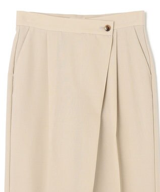 NAVE 【Nave・セットアップ可】ウールポリエステルツイルパンツ ベージュ系