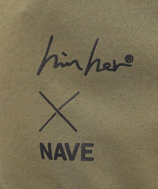 NAVE 【NAVE】パディング ロングコート カーキ系