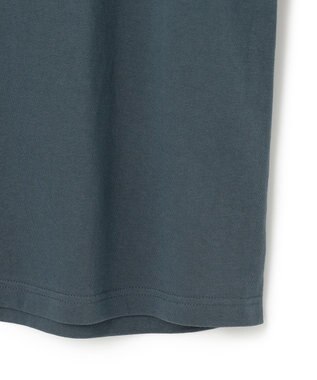 J.PRESS YORK STREET 【UNISEX】YALEアーチロゴTシャツ ダルブルー系