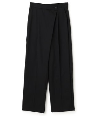 NAVE 【Nave・セットアップ可】ウールポリエステルツイルパンツ ブラック系