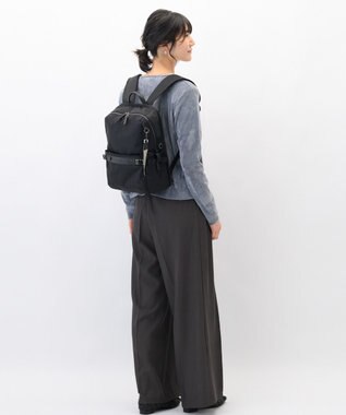 ACE BAGS & LUGGAGE W&.Day/Night リッカ2 スクエアリュック A4サイズ 13.3インチPC収納 19151 ダブルアンドデイナイト ブラック