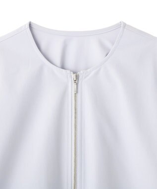 YECCA VECCA [撥水]バルーンブルゾン Sax