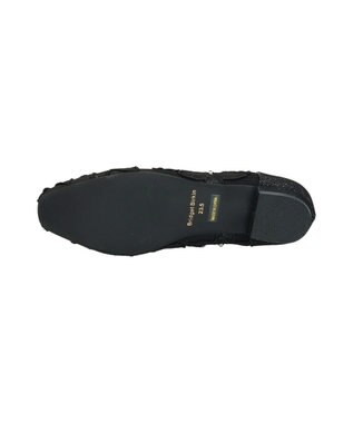 Bridget Birkin 【Bridget Birkin】フラワーカットワークラメパンプス ブラック雑材