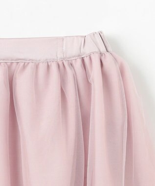 組曲 KIDS 【S-Lサイズ】ミスティフラワー スカート ピンク