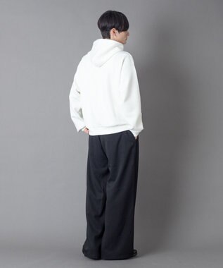 WEGO 【ユニセックス着用ITEM】ワンポイントプルパーカー ホワイト