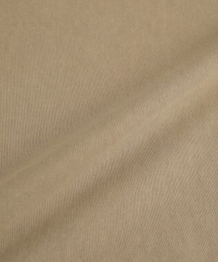 YECCA VECCA ヴィンテージ風箔プリントロゴTee Dark Beige