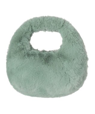 MOONBAT Faviora Faux Fur フェイクファー ワンハンドルバッグ ／ファーバッグ