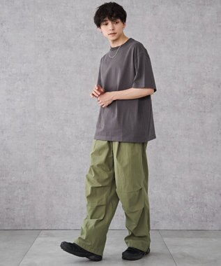 WEGO 【ユニセックス着用アイテム/綿100%/SMLXLサイズ展開】シルキーリッチヘビーコットンT ブラックその他