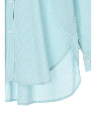 earth music&ecology ＴＲキュプラレギュラーシャツ Light Green