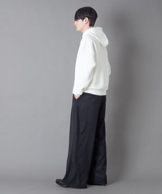 WEGO 【ユニセックス着用ITEM】ワンポイントプルパーカー ホワイト