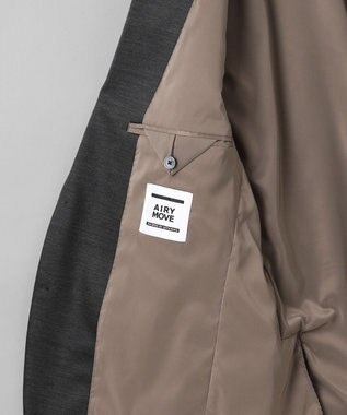 GOTAIRIKU セットアップ対応【洗える/ストレッチ/シワになりにくい】ウォッシャブルジャージー セットアップジャケット グレー系