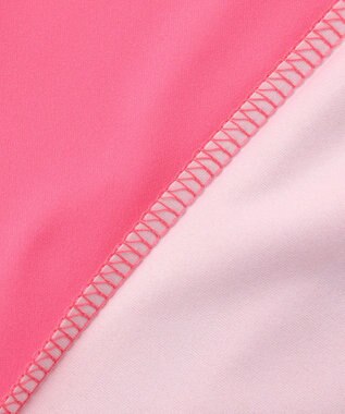 PW CIRCULUS 【WOMEN】SEA TURTLE メッシュコンビモックネックT ゴルフウェア レディース ピンク系