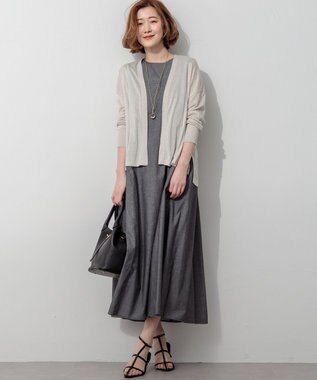 23区 2WAY リングトップ ネックレス シルバー系