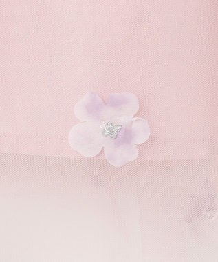 組曲 KIDS 【S-Lサイズ】ミスティフラワー スカート ピンク