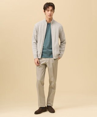 J.PRESS MEN オーバーダイクルーネック Ｔシャツ グリーン系