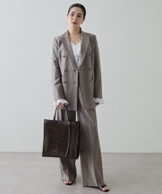 IACUCCI 【予約】ジュリエッタ RETE PAGLIA/RUGA ダークブラウン