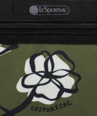 LeSportsac DELUXE MED WEEKENDER/オリーブフローラルシルエット オリーブフローラルシルエット