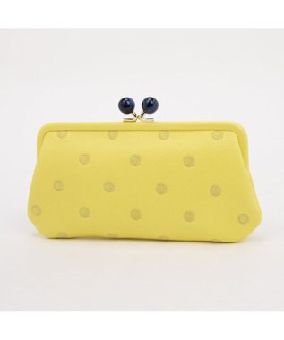 UNBILLION ペルケ perche / アクリル玉がま口長財布