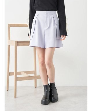 earth music&ecology デザインポケットショートパンツ