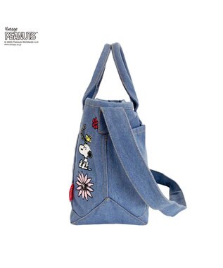 ROOTOTE 8419【スヌーピー】IP.デリ.シシュウ.ピーナッツ-0M 02：グレー